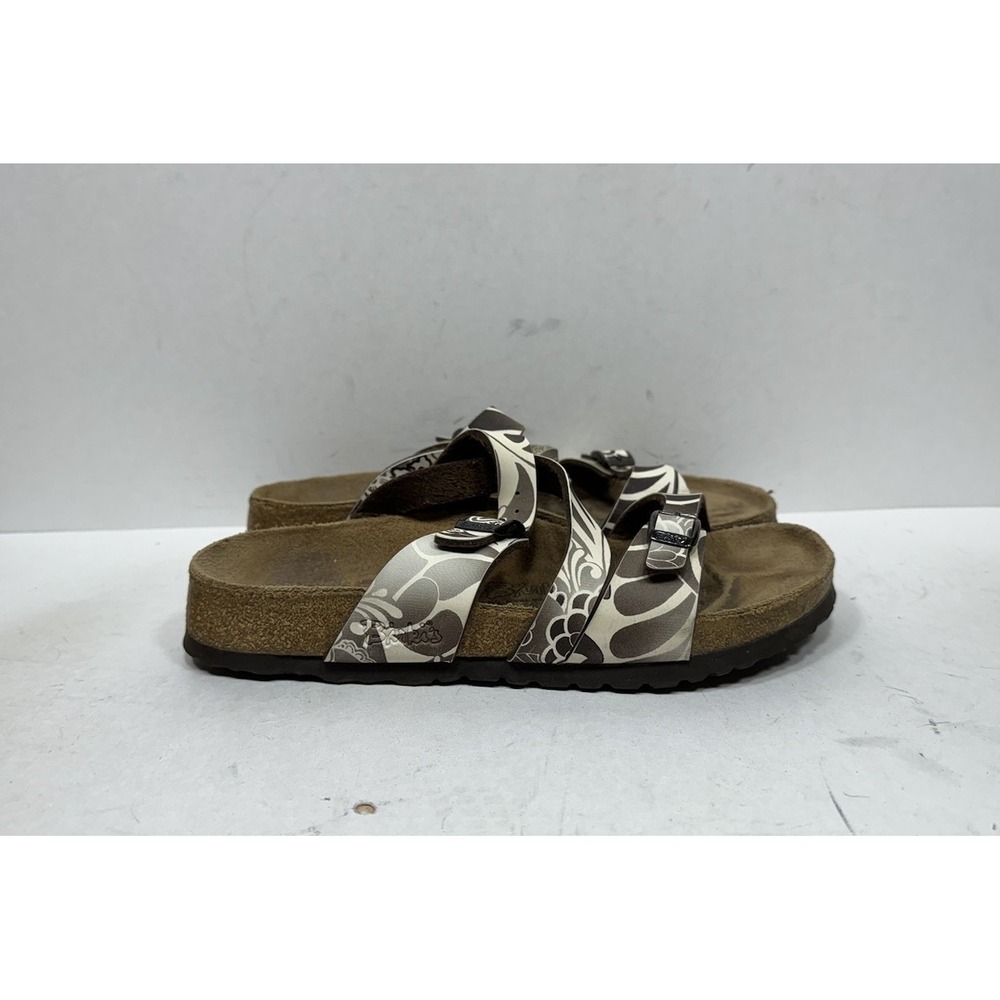 Birkenstock Birki's Salina Brown Paisley Birko Flor Sandals Womens Size 8 N 39